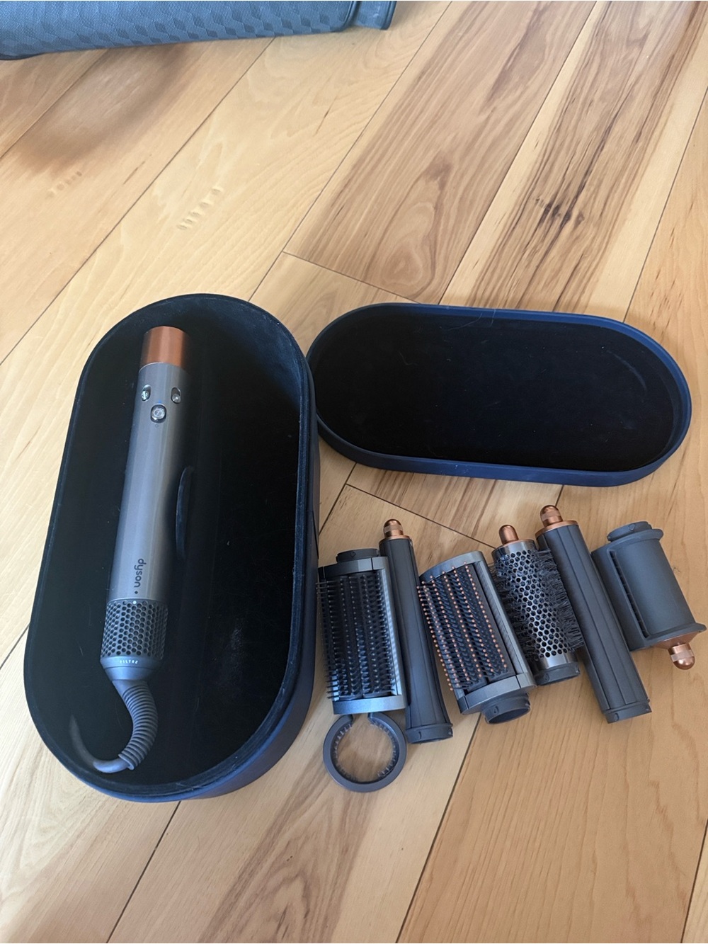 Dyson air wrap Complete Styling Set in Iron and Copper